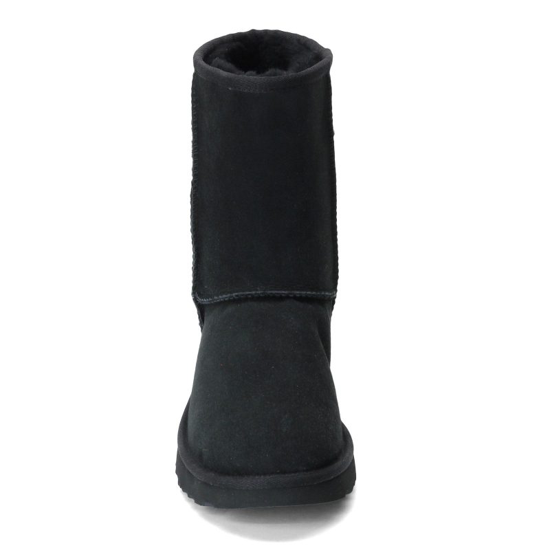 1016223 Blk Womens Ugg Classic Short Ii Boot Black 2