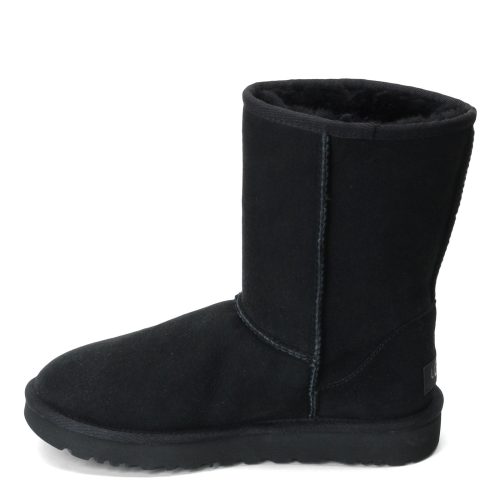 1016223 Blk Womens Ugg Classic Short Ii Boot Black 3