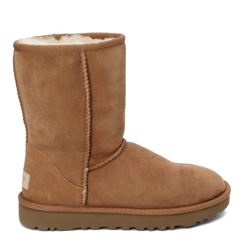 1016223 Che Womens Ugg Classic Short Ii Boot Chestnut 1