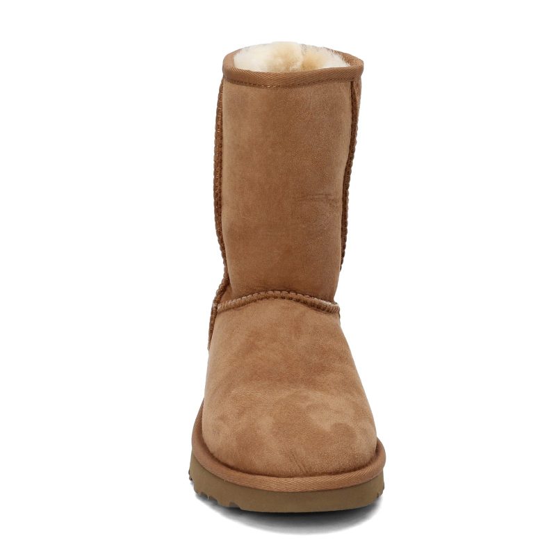 1016223 Che Womens Ugg Classic Short Ii Boot Chestnut 2