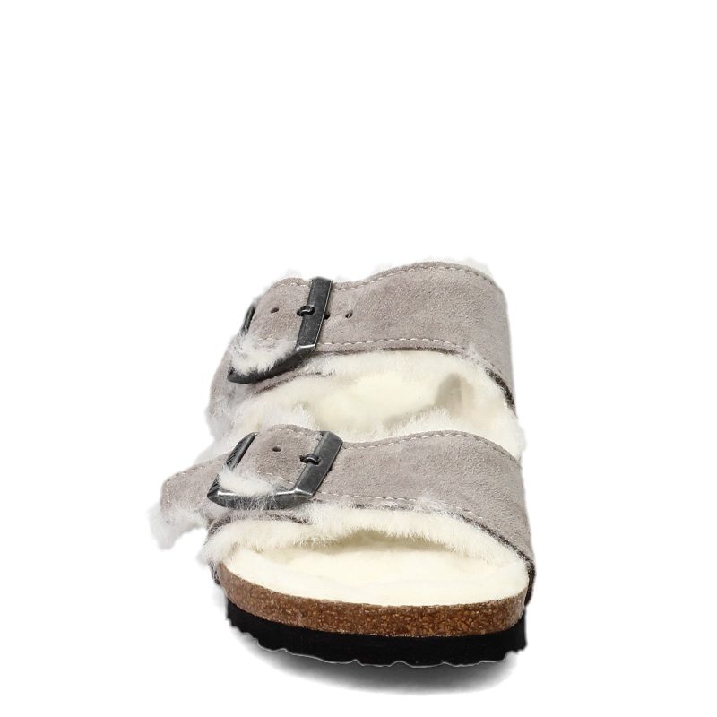 1017 403 N Womens Birkenstock Arizona Shearling Lined Sandal Narrow Width Stone 2 9987fd0e e3b8 47b7 b44a 5c4d0a9be30d