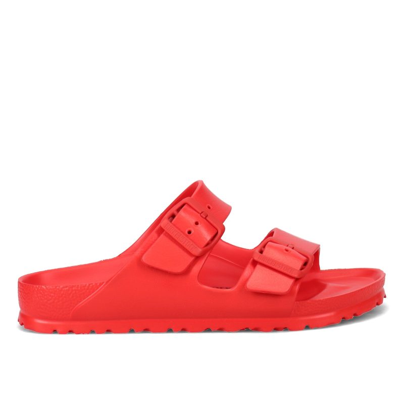 1017996 N Womens Birkenstock Arizona Essentials Eva Sandal Red 1