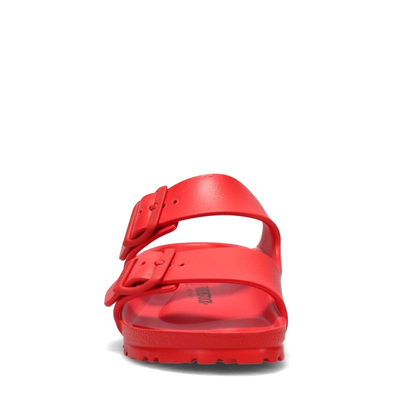 1017996 N Womens Birkenstock Arizona Essentials Eva Sandal Red 2