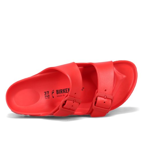 1017996 N Womens Birkenstock Arizona Essentials Eva Sandal Red 5