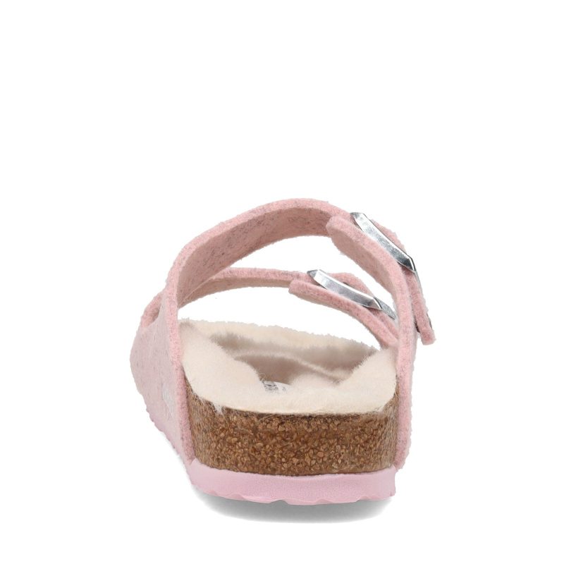 1021 156 N Womens Birkenstock Arizona Wool Felt Narrow Width Pink 4