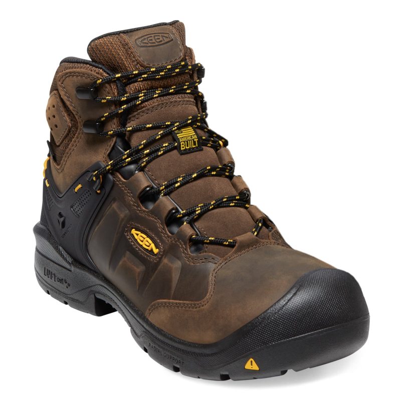 1021467 Mens Keen Utility Dover 6 Inch Boot Earth