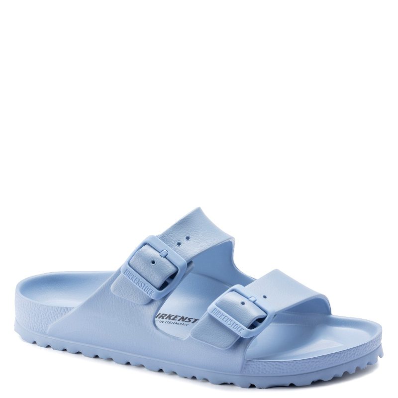 1022 510 N Womens Birkenstock Arizona Essentials Eva Slide Dusty Blue