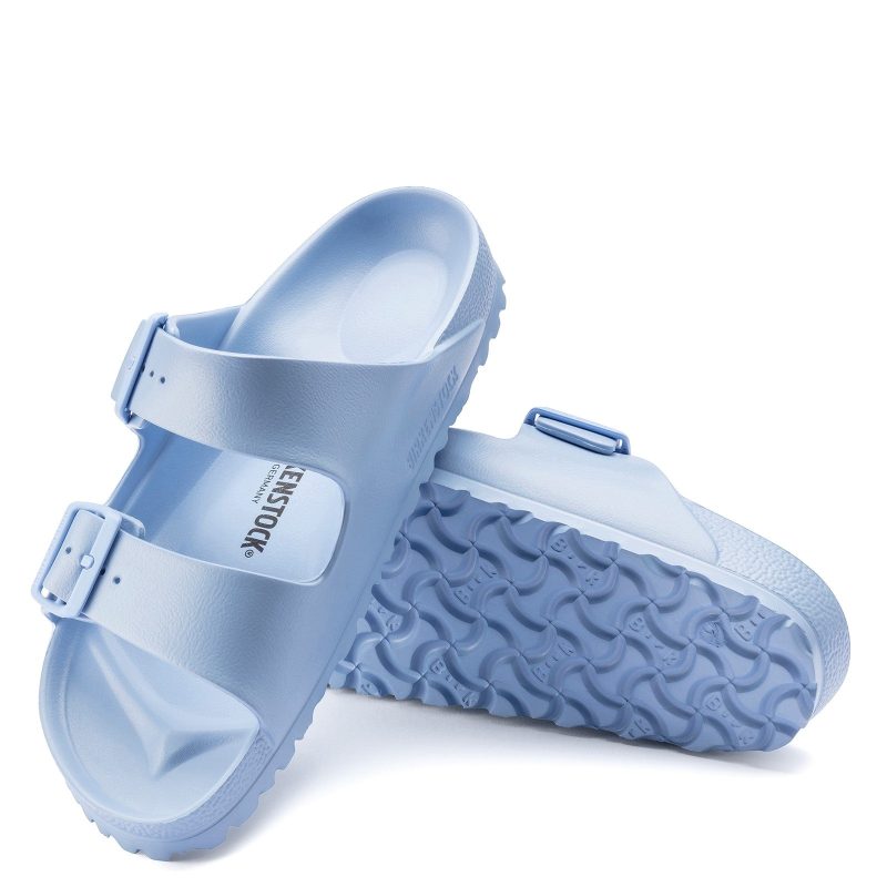 1022 510 N Womens Birkenstock Arizona Essentials Eva Slide Dusty Blue 1 502f86be 2a87 4caf a249 23209a343562