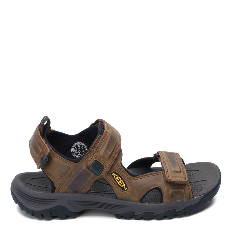 1022423 Mens Keen Targhee Iii Open Toe Sandal Bison 1