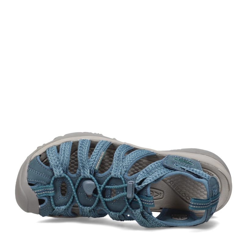 1022809 Womens Keen Whisper Sandal Blue 5