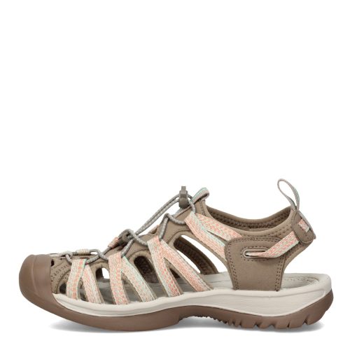 1022810 Womens Keen Whisper Sandal Taupe Coral 3