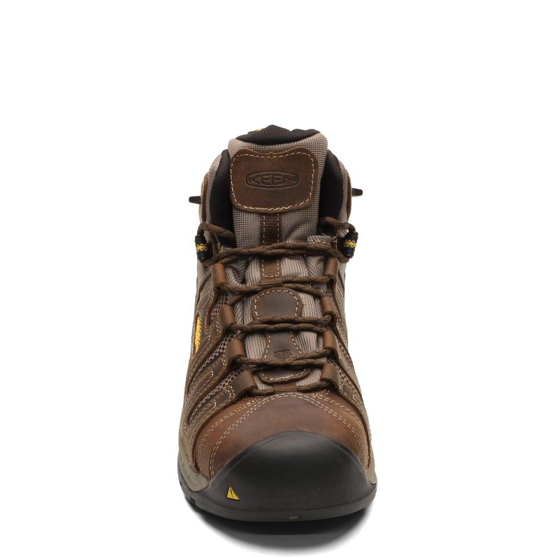 1023228 Mens Keen Flint Ii Mid Work Boot Brown 2