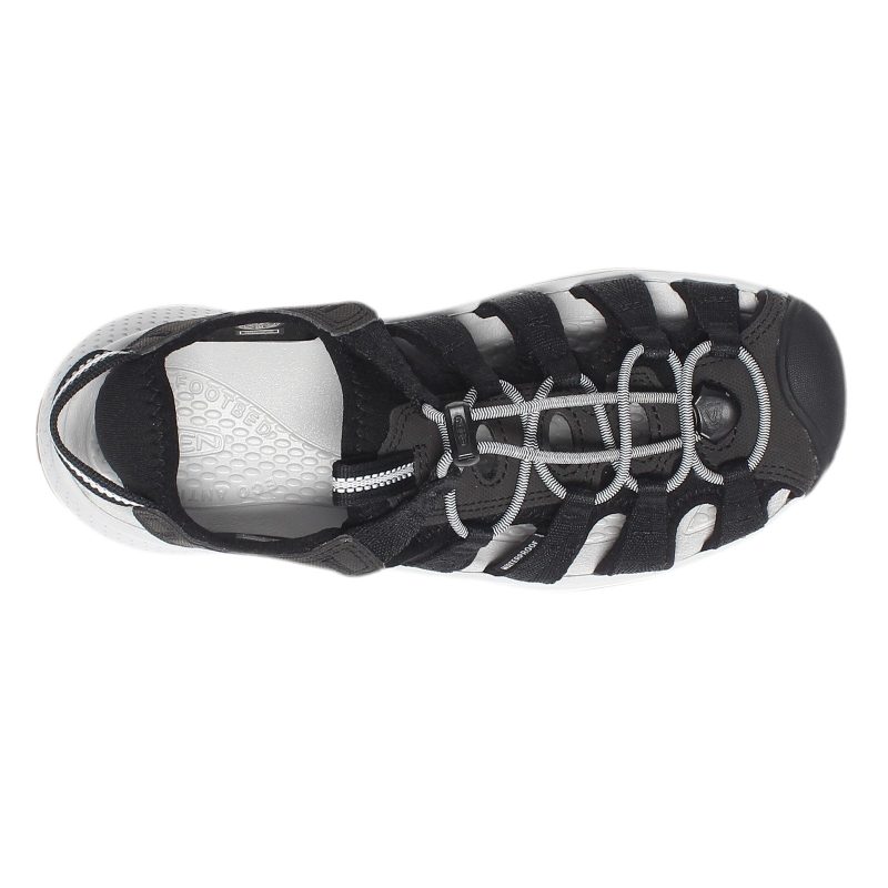 1023594 Womens Keen Astoria West Sandal Black Grey 5