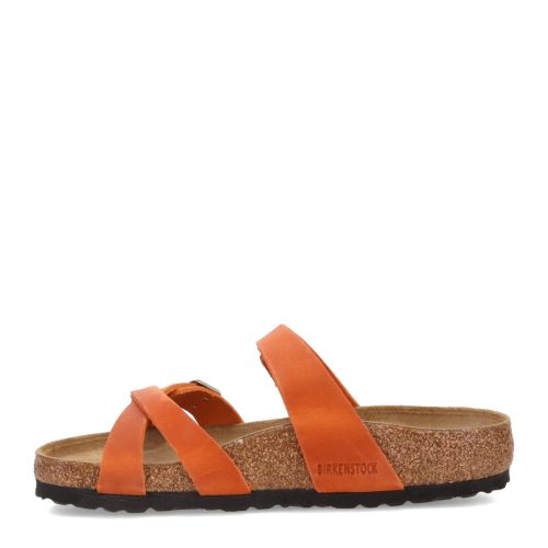 1026 602 R Womens Birkenstock Franca Sandal Regular Fit Burnt Orange 3