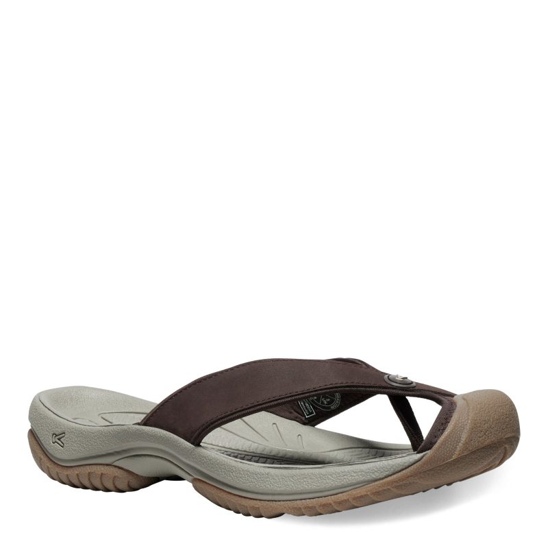 1029128 Mens Keen Waimea Pcl Sandal Java Plaza Taupe