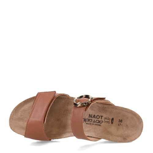 103176 EBA Womens Naot Anabel Sandal Caramel 5