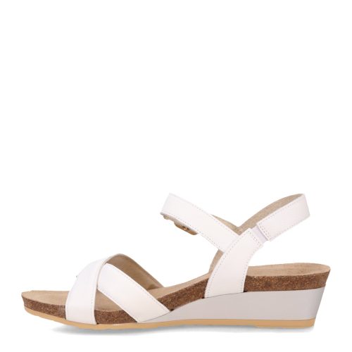 104121 H63 Womens Naot Throne Sandal White 3