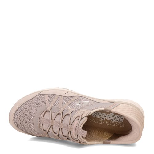 104288 TPE Womens Skechers Slip Ins Gratis Sport Awe Inspiring Sneaker Taupe 5