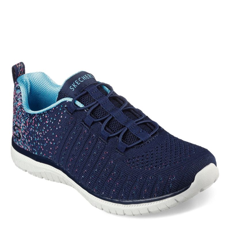 104411 NVBL Womens Skechers Virtue Sneaker Navy