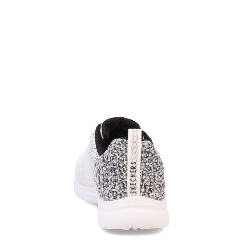 104411 WBK Womens Skechers Womens Active White Black 4