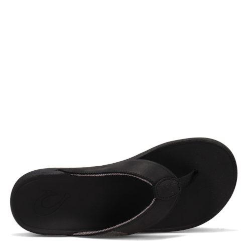 10465 4040 Mens Olu Kai Tuahine Sandal Black 5