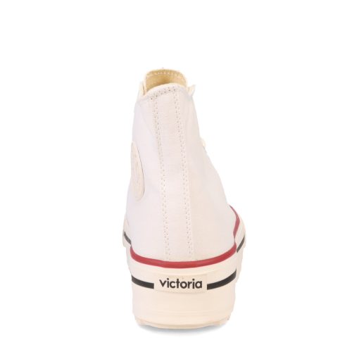 1061121 BLANCO Womens Victoria Tribu Doble Lona Sneaker Blanco 4