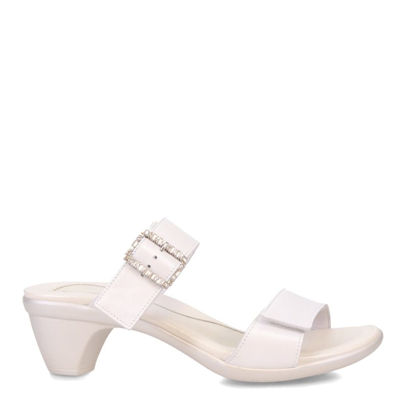 106126 H60 Womens Naot Recent Sandal White Pearl 1