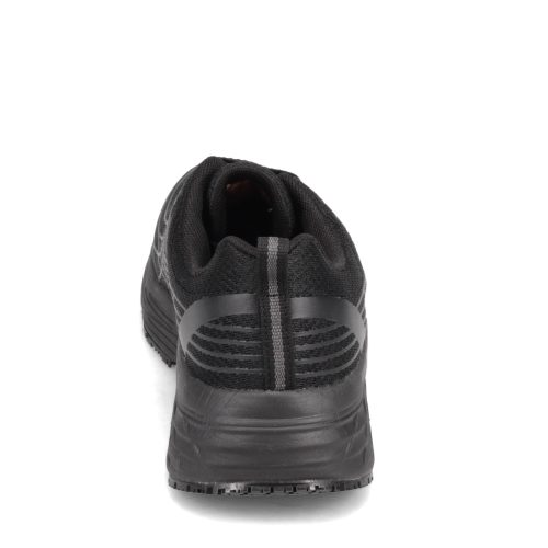 108016 Blk Womens Skechers Max Cushioning Elite Sr Work Shoe Black 4