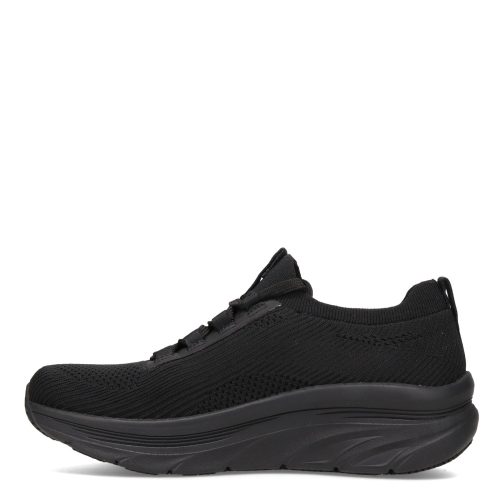 108017 Blk Womens Skechers Work Relaxed Fit D Lux Walker Sr Ozema Work Shoe Black 3