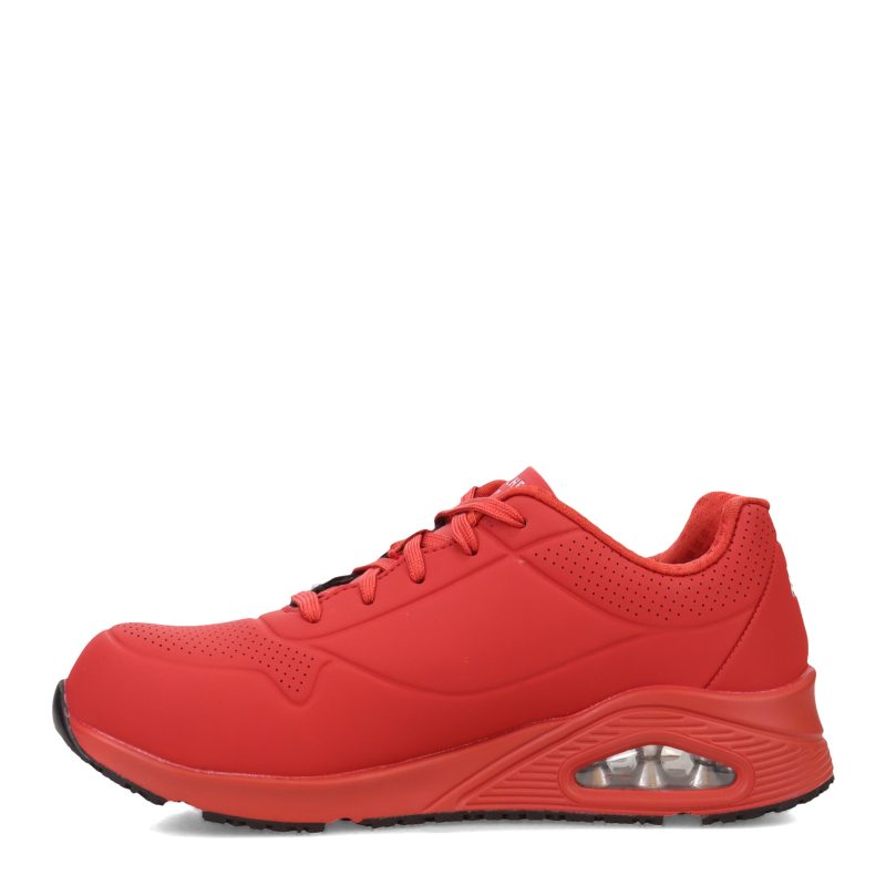 108101 RED Womens Skechers Work Red 3