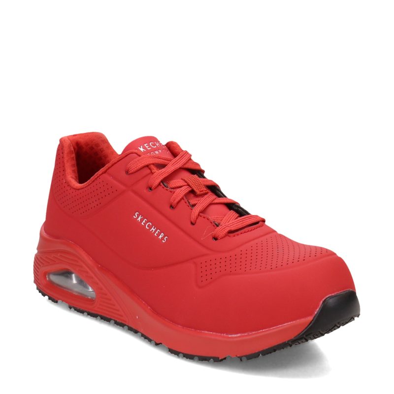 108101 RED Womens Skechers Work Red b5d97638 2bba 4ac9 ab08 cff83b4d52a9