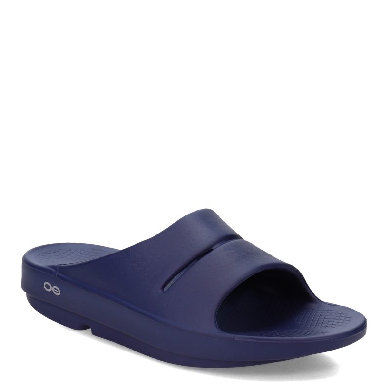 1100 NAVY Oofas O Oahh Unisex Slide Sandal Navy