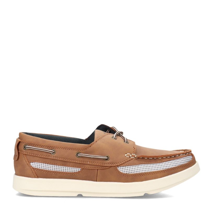 11010LTB Mens Island Surf Company Cod Ii Boat Shoe Lt Brown 1 2b490188 2280 4364 8b31 fdef8e7c56ba