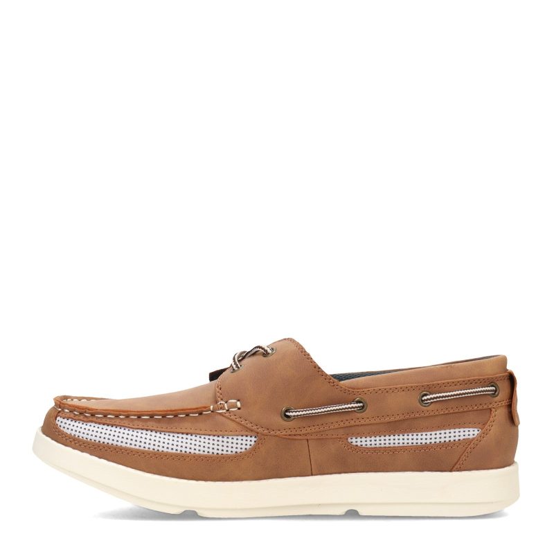 11010LTB Mens Island Surf Company Cod Ii Boat Shoe Lt Brown 3