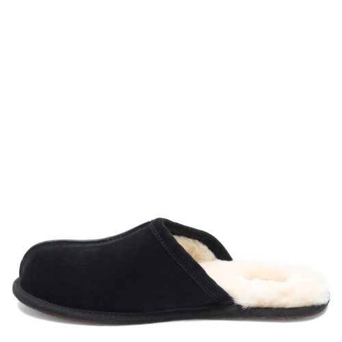 1101111 BLK Mens Ugg Scuff Slipper Black 3