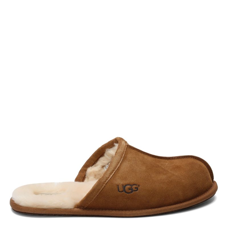 1101111 Che Mens Ugg Scuff Slipper Chestnut 1