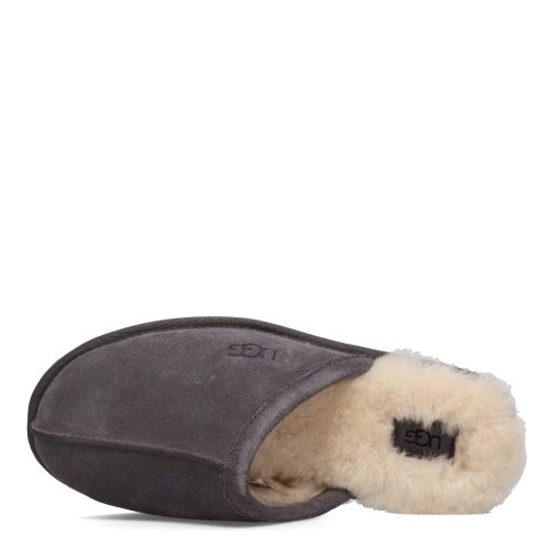 1101111 Dgry Mens Ugg Scuff Slipper Dark Grey 5