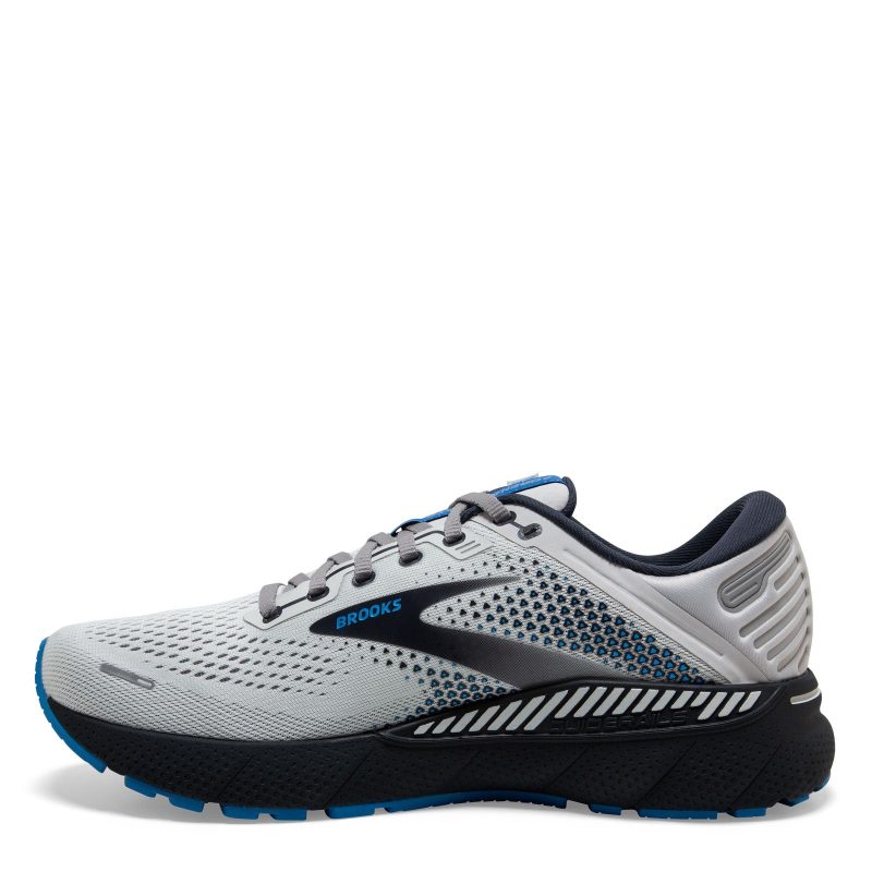 110366 2E 023 Mens Brooks Adrenaline Gts 22 Running Shoe Wide Width Oyster Blue 2