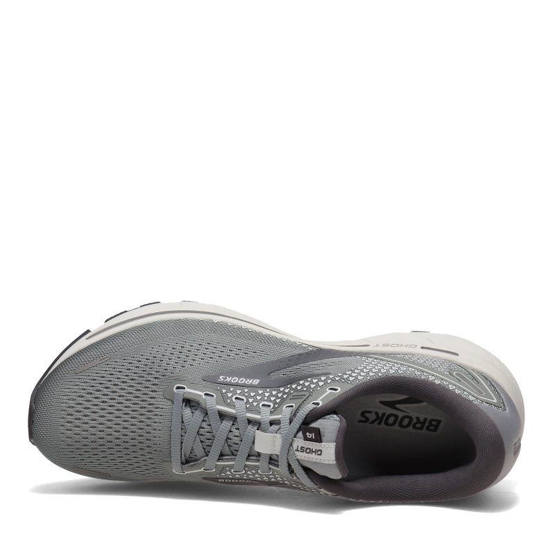 110369 4 E 067 Mens Brooks Ghost 14 Running Shoe Extra Wide Width Grey Multi 5 30e7f49a c588 4da0 b87c 65e178fb5238