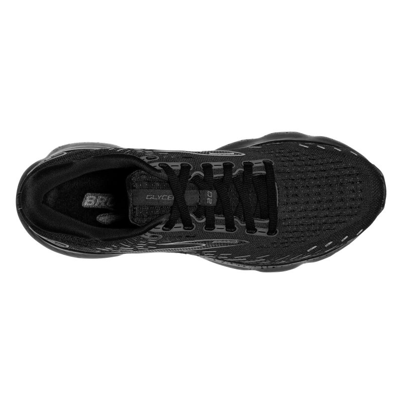 110382 1D 020 Mens Brooks Glycerin 20 Running Shoe Black 4