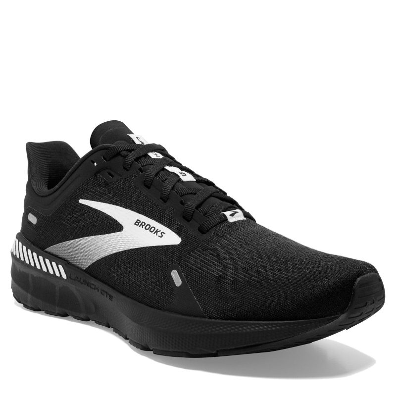 110387 1D 048 Mens Brooks Launch Gts 9 Running Shoe Black