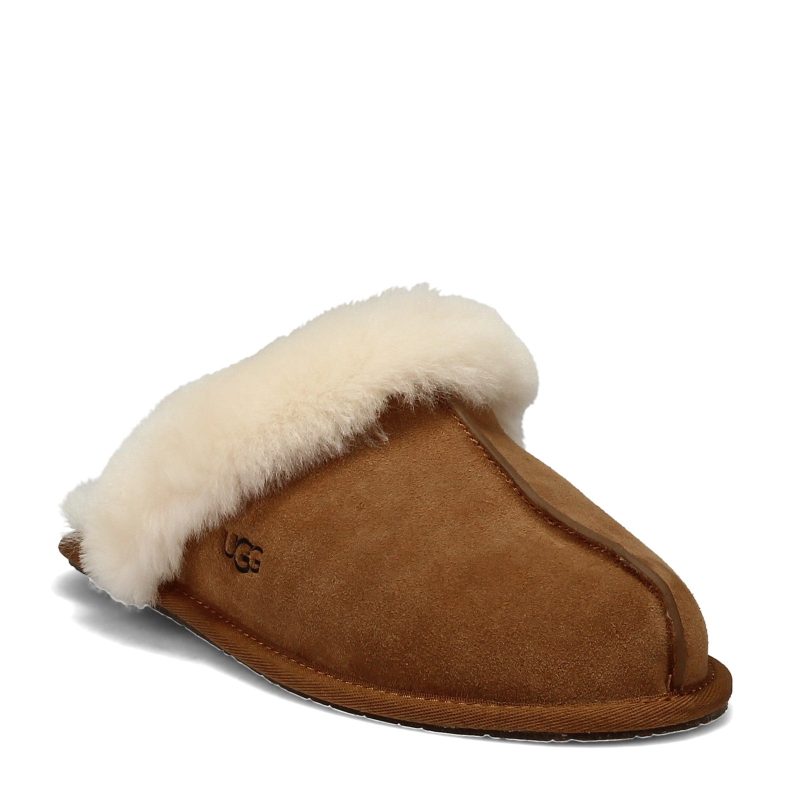 1106872 Che Womens Ugg Scuffette Ii Slipper Chestnut