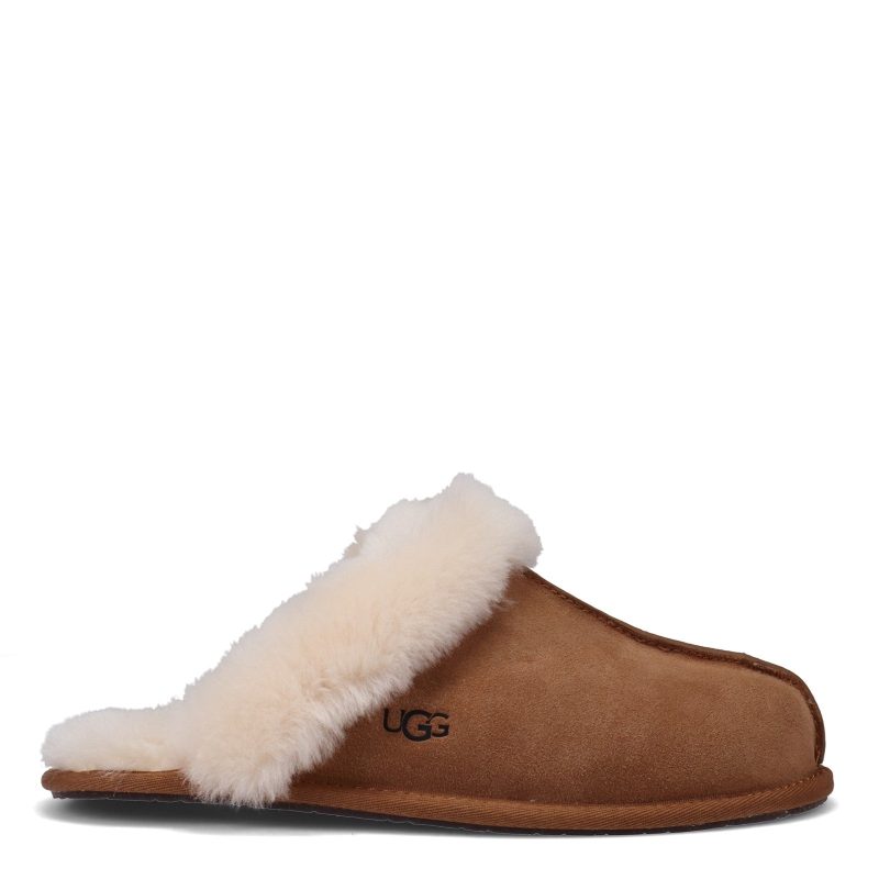 1106872 Che Womens Ugg Scuffette Ii Slipper Chestnut 1