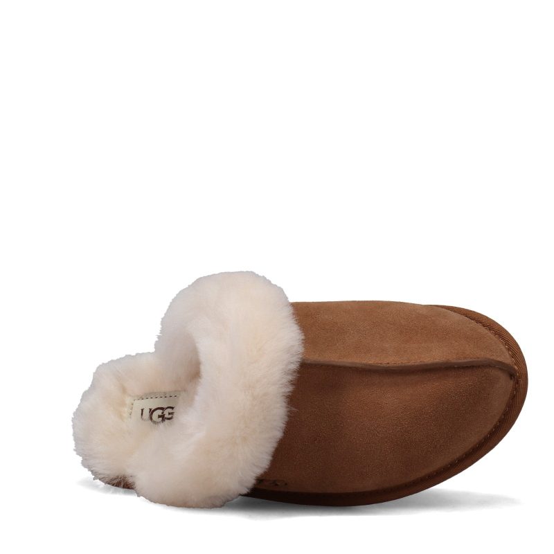 1106872 Che Womens Ugg Scuffette Ii Slipper Chestnut 5