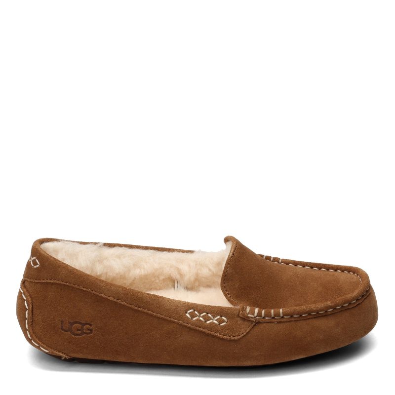 1106878 Che Womens Ugg Ansley Slipper Chestnut 1