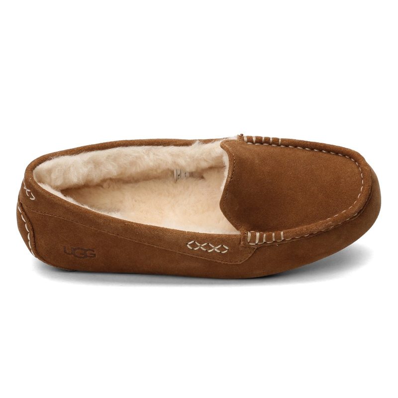 1106878 Che Womens Ugg Ansley Slipper Chestnut 5