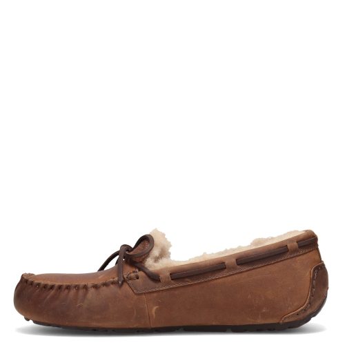 1112441 Tan Mens Ugg Olsen Slippers Tan Leather 3