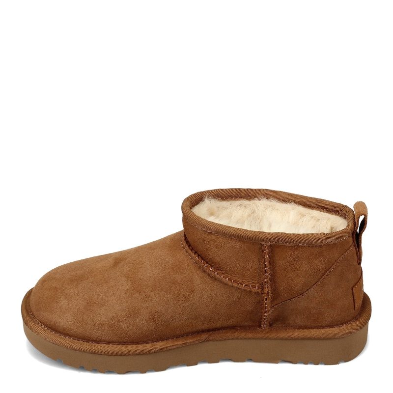 1116109 Che Womens Ugg Classic Ultra Mini Boot Chestnut 3