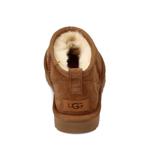 1116109 Che Womens Ugg Classic Ultra Mini Boot Chestnut 4