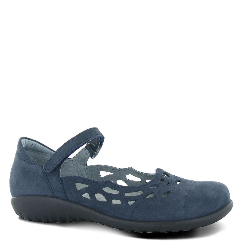 11170 D74 Womens Naot Agathis Mary Jane Navy Nubuck